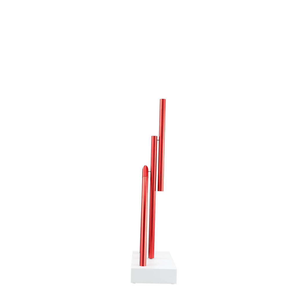 The Swinging Sticks® - Desktop Toy - White/Red